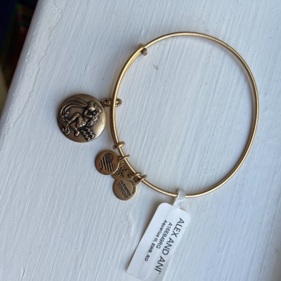 Alex and Ani Aquarius Bangle - Picture 2 of 3